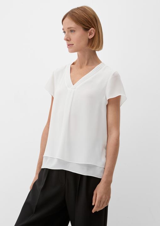 Immagine prodotto s.Oliver Bluse Layering-Bluse aus Chiffon (44)