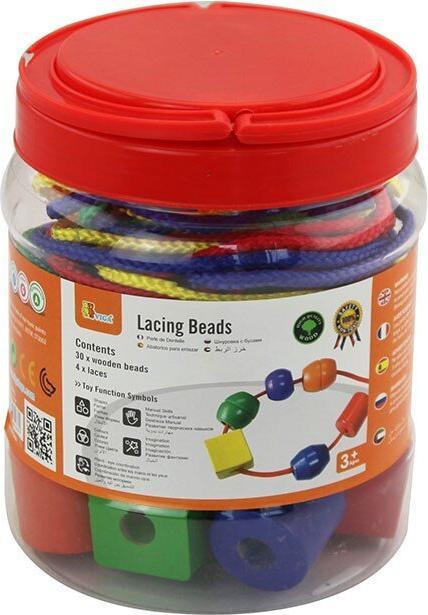 Produktbild Viga Toys Grosse Holzperlen