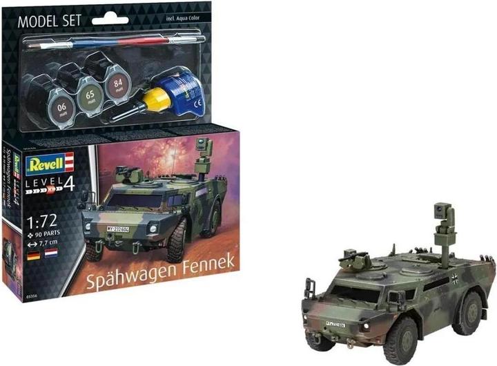 Actual product image Revell Model Set Scout Car Fennek