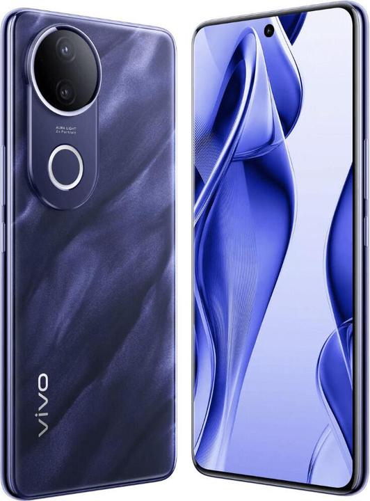 Actual product image Vivo V50E 8+256GB 5G BLACK (256 GB, Black, Satin Black, 6.77", Dual SIM, 5G)