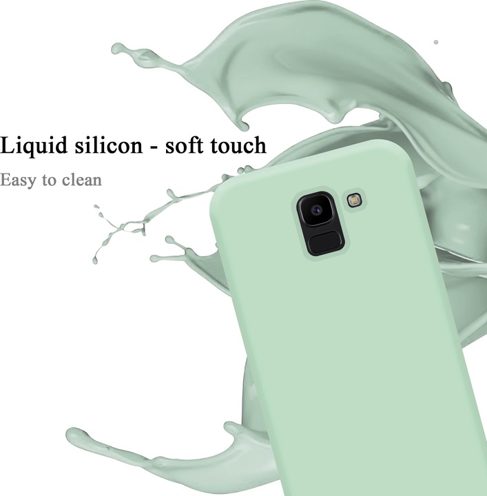 Produktbild Cadorabo TPU Liquid Silicone Case Cover (Samsung Galaxy J6 (2018))