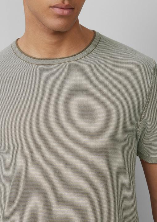 Produktbild s.Oliver Strickpullover Gestreiftes Strick-T-Shirt aus Leinenmix (M)