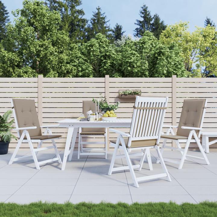 Produktbild vidaXL Gartenstuhlauflage für Hochlehner (120 x 50 cm)