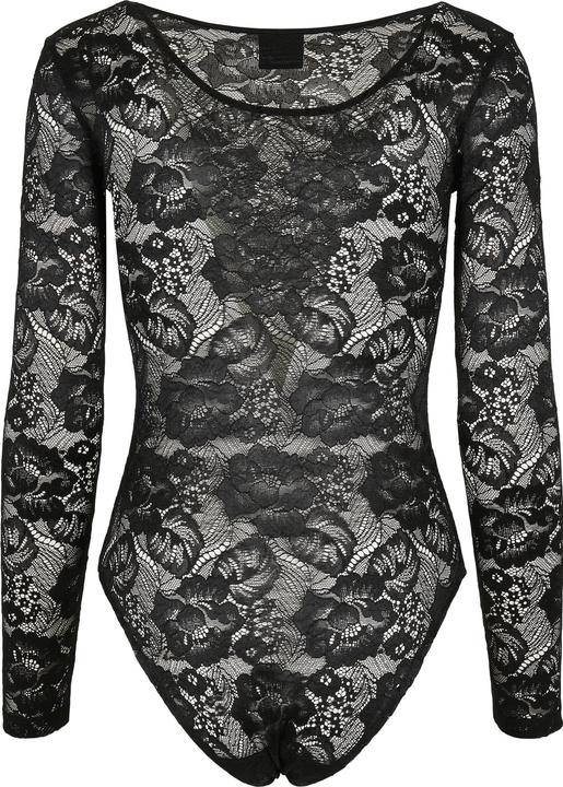 Image du produit Urban Classics Ladies Lace Longsleeve Body (M)