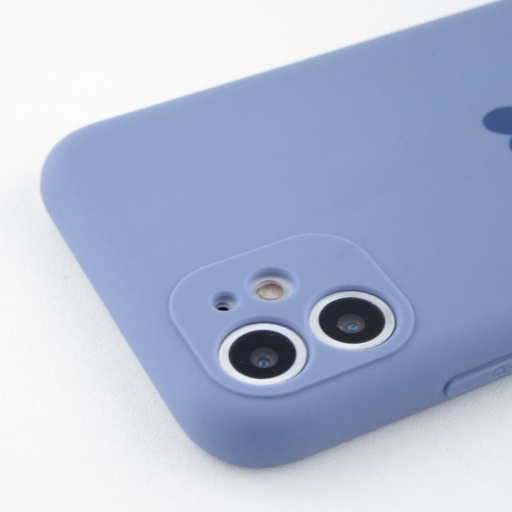 Produktbild PhoneLook Hülle Silikon Mat Herz lavendel (Apple iPhone 14 Pro)