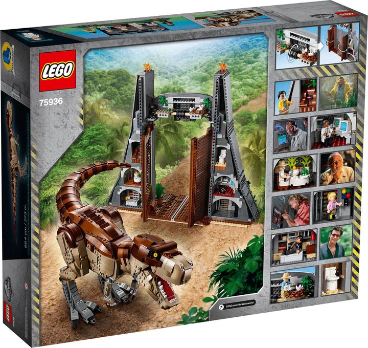 Produktbild LEGO Jurassic Park: T. Rex' Verwüstung (75936, LEGO Jurassic World)
