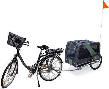 Actual product image Karlie Ox bicycle trailer (Dog, Reflectors, Breathable)