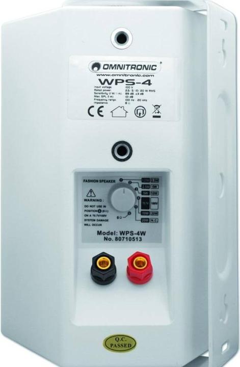 Produktbild Omnitronic WPS-4 (1x 20 W)