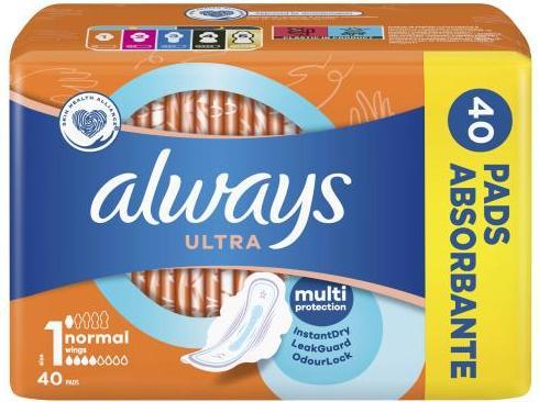 Actual product image Always Ultra Normal (40 x)