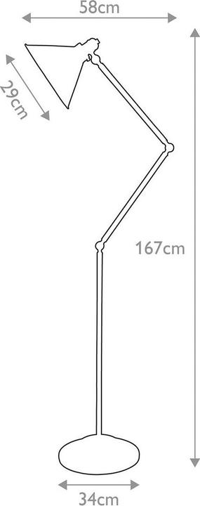 Produktbild Elstead Lighting Provence Stehleuchte E27 Poliertes Nickel (E27)
