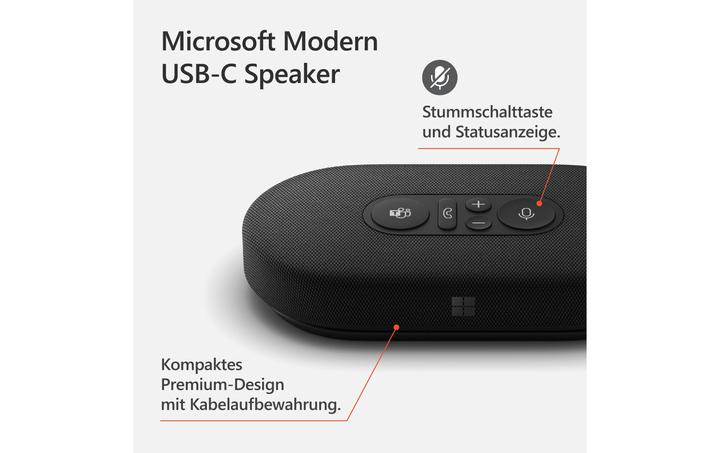 Produktbild Microsoft Modern USB-C Speaker