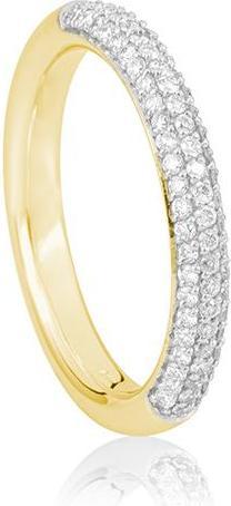 Produktbild Breuning RING - BRILL. 0,548 Ct. H/si (53, 750/18 K Gold)