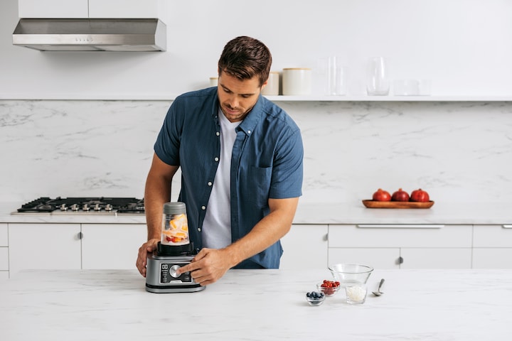 Productafbeelding Ninja CB350EU Foodi 3-in-1 Power Nutri Blender & Auto-iQ 1200 W (EU-stekker, 1200 W)
