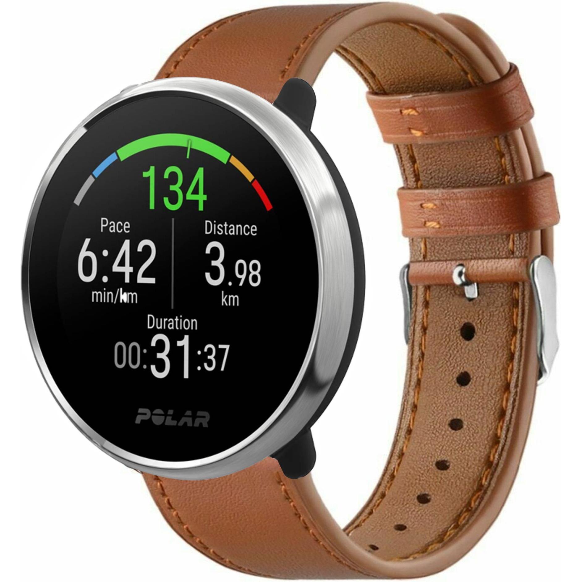 Strap-it Lederarmband (Leder, Unite), Uhrenarmband, Braun