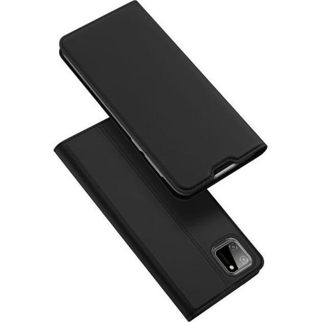 Dux Ducis Skin Pro Series Bookcover (Realme C11), Smartphone Hülle, Schwarz