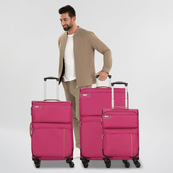 Actual product image D&N Travel Line 6704 - 3-piece suitcase set (192 l)