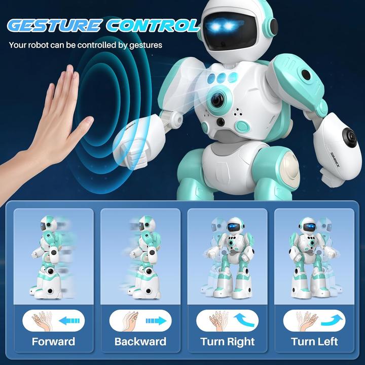 Actual product image Simrex RC-Roboter mit Gestensensor und Musik