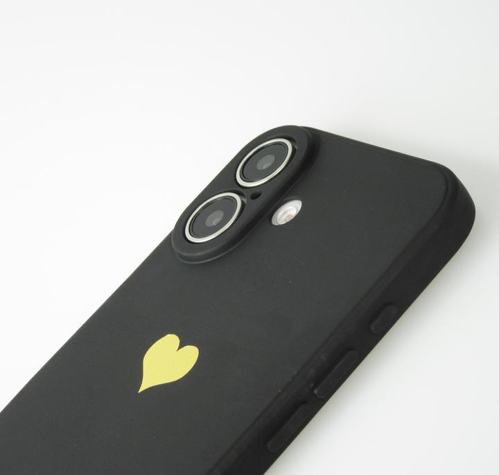 Immagine prodotto PhoneLook Cover Tappetino in silicone Cuore oro (Apple iPhone 16)