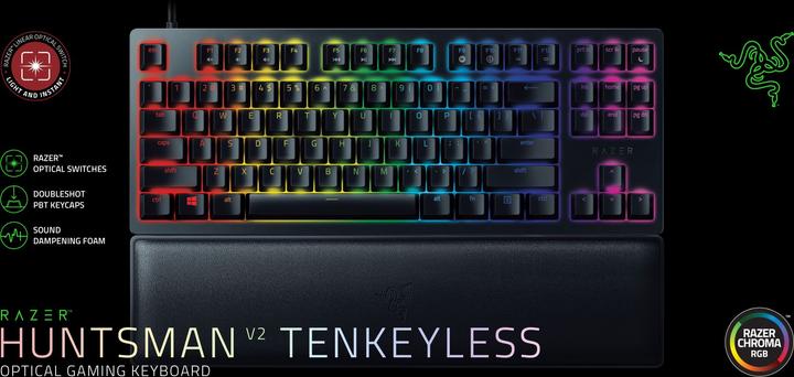 Immagine prodotto Razer Huntsman V2 Tenkeyless (Svizzera, Cablato)