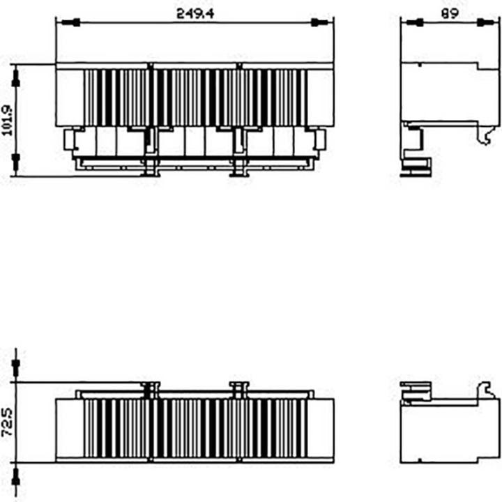 Image du produit Siemens Couvercle 3NP1963-1CD00 1 pce
