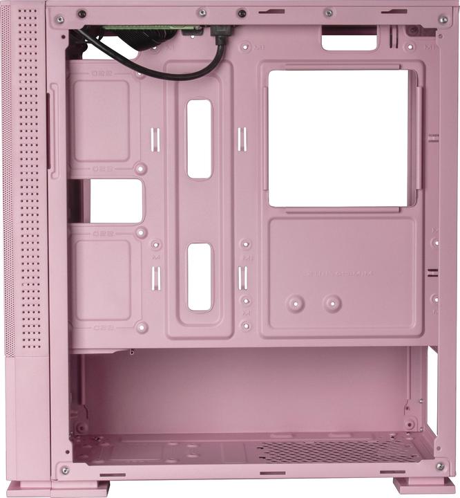 Actual product image Mars Gaming Boitier Mini Tour Micro Atx Mcz RGB Avec Panneau Vitré (Rose) (mATX, Mini-ITX)