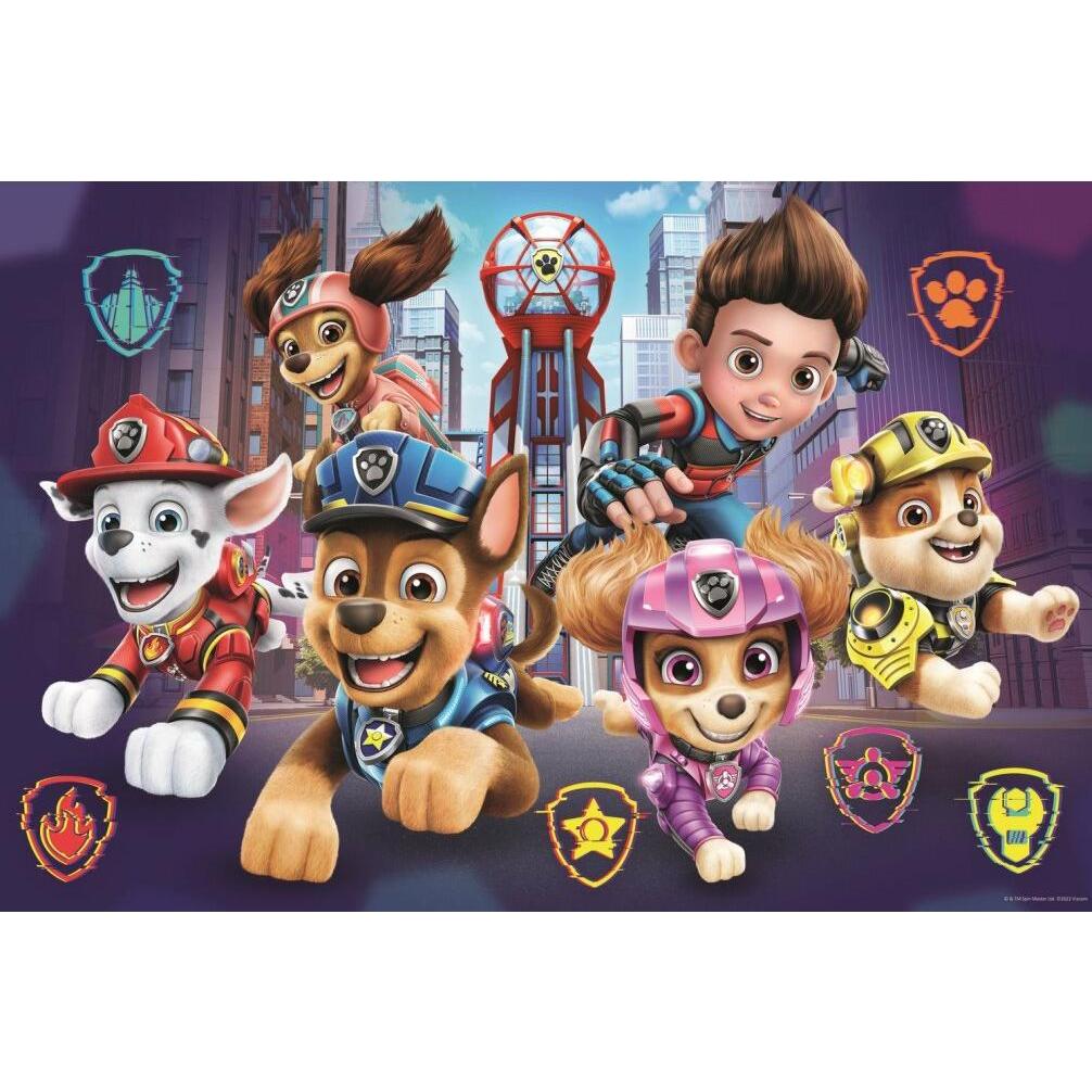 Thumbnail - Trefl 24-teiliges Puzzle SUPER MAXI Neue Paw Patrol Challenge (24 Teile)