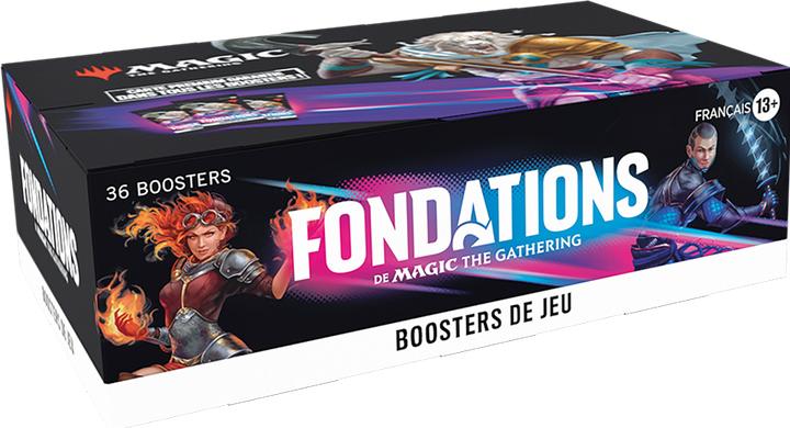 Actual product image Magic the Gathering Foundations (French, Booster display)