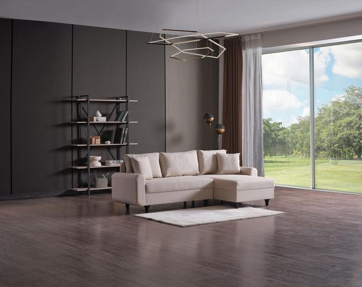 Produktbild Atelier del Sofa Flavia - Beige (Ecksofa)