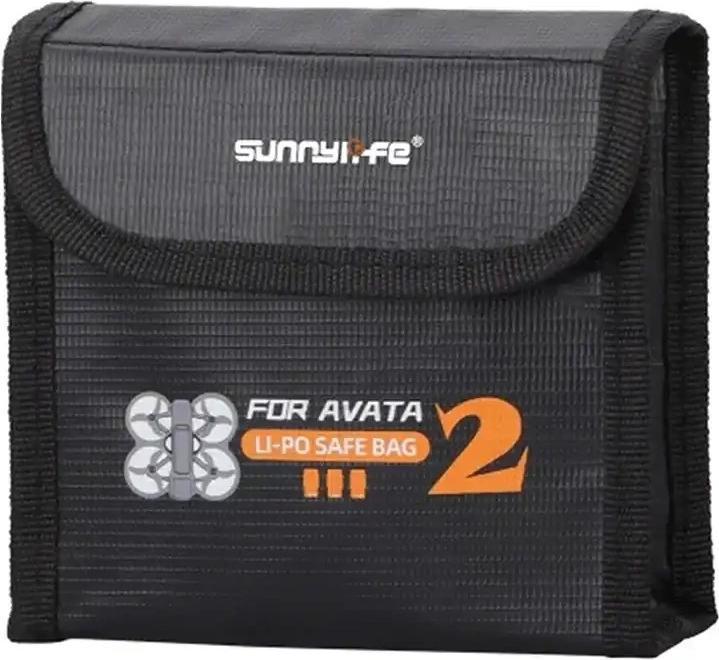 Sunnylife Battery Bag for DJI Avata 2 (For 3 batteries) (Drone accessories bag, DJI Avata 2)