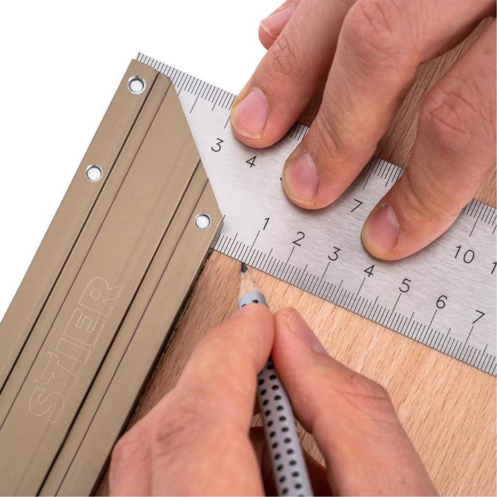 Actual product image Stier Stop bracket Joinery bracket aluminium 250 mm