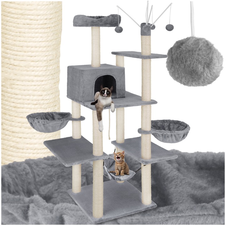 Produktbild tectake Lilou (165 cm, Grau)
