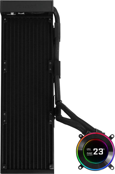 Actual product image Lian-Li Hydroshift II LCD-C 360N Fanless ARGB