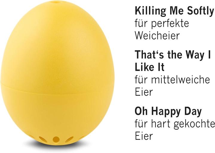 Produktbild PiepEi Singende Eieruhr Gute Laune hellgelb