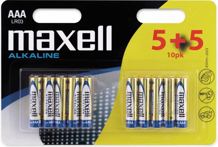 Produktbild Maxell LR 03 AAA Blister (10 Stk., AAA)