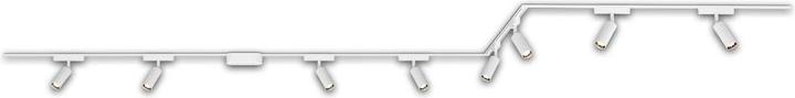Actual product image Briloner Luxtrail 48V Schienensystem, Set, 5m, Weiss, 8xLED/5W