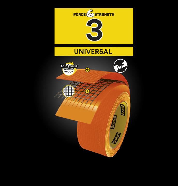 Produktbild Scotch High Visibility Klebeband (48 mm)