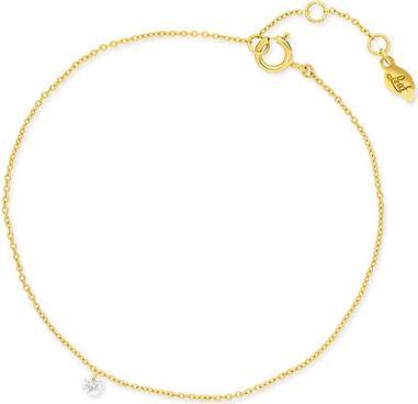 Armkette PURE Diamanten, 18 Karat Gelbgold (18 Karat (750er) Gelbgold)