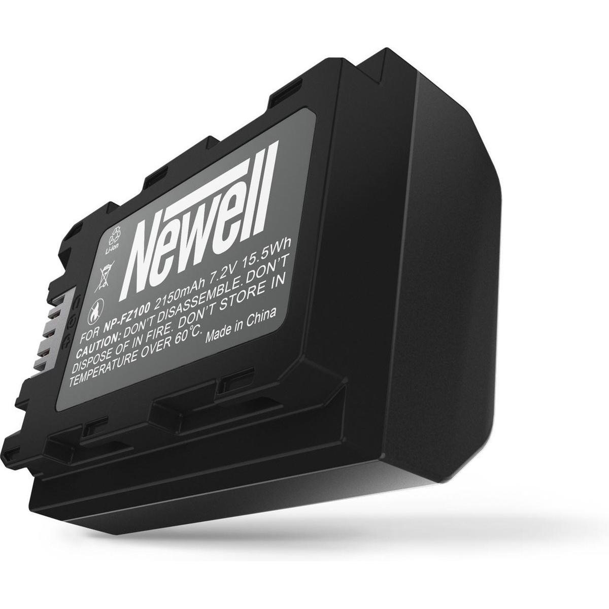 Newell Batteria di ricambio per NP-FZ100 (Batteria della fotocamera), Alimentatore fotocamera