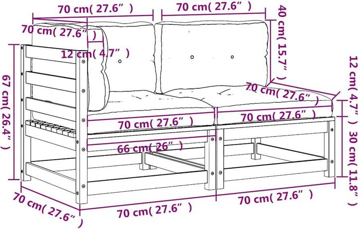 Produktbild vidaXL Kohen