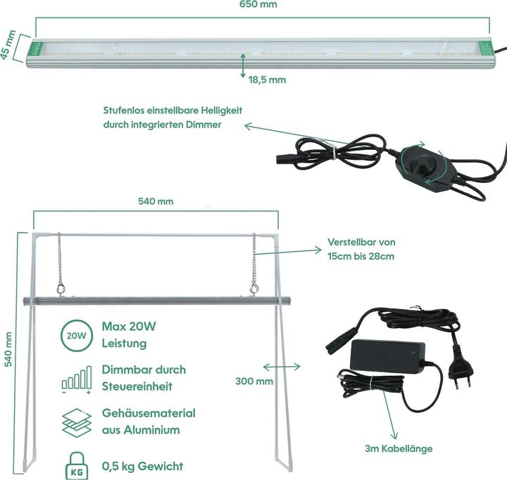 Immagine prodotto Venso Growlight Duo (LED)