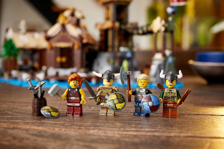 Produktbild LEGO Wikingerdorf (21343, LEGO Ideas, LEGO Seltene Sets)