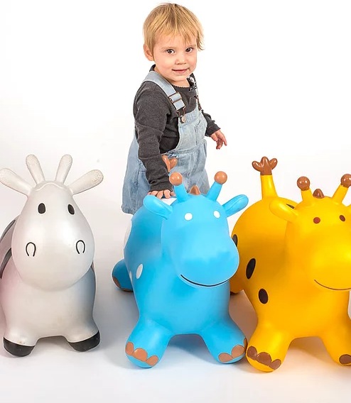 Actual product image Happy Hopperz Giraffe