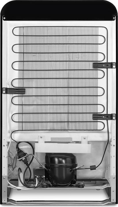 Produktbild Smeg Kühlschrank rechts 50's Style schwarz (135 l)