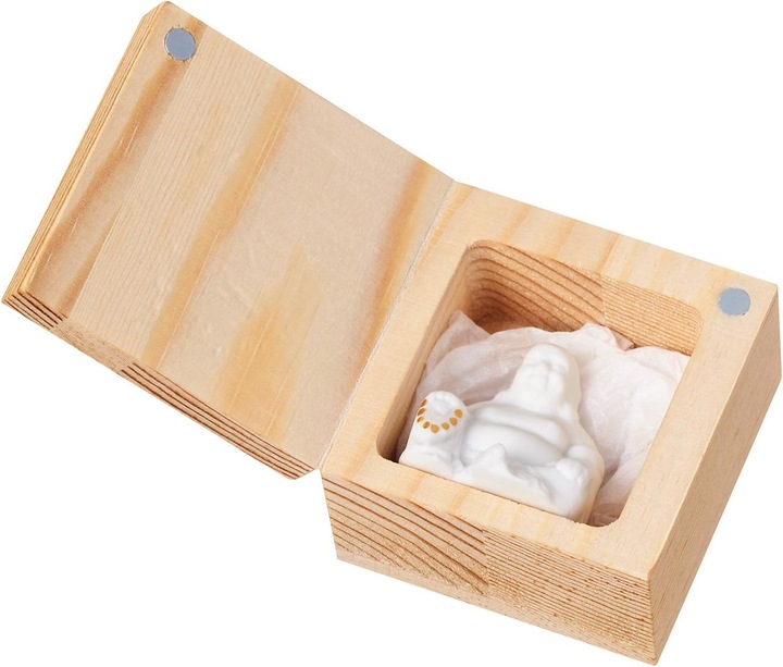 Produktbild Räder Glückskästchen Relax Buddha (4.5 x 4.5 x 3.5 cm)