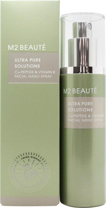 Actual product image M2 Beauté Ultra Pure Solutions Cu-Peptide & Vitamin B Facial Nano Spray (75 ml)