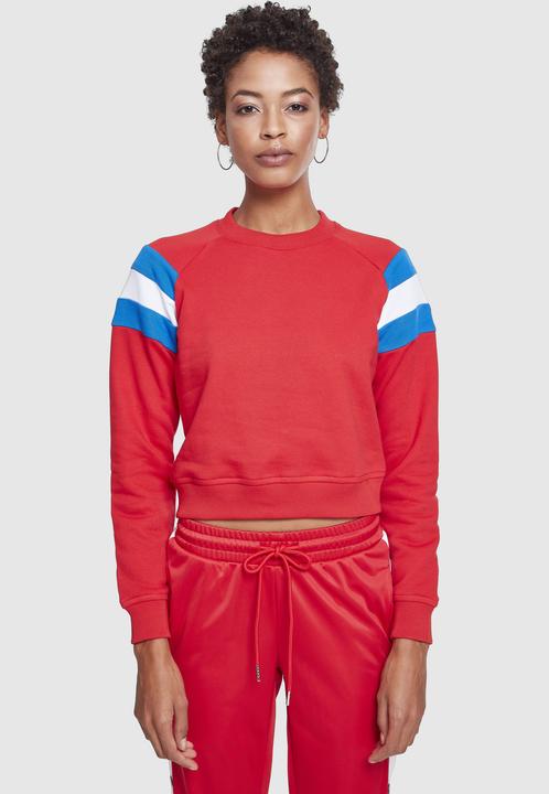 Produktbild Urban Classics Ladies Sleeve Stripe Crew (5XL)