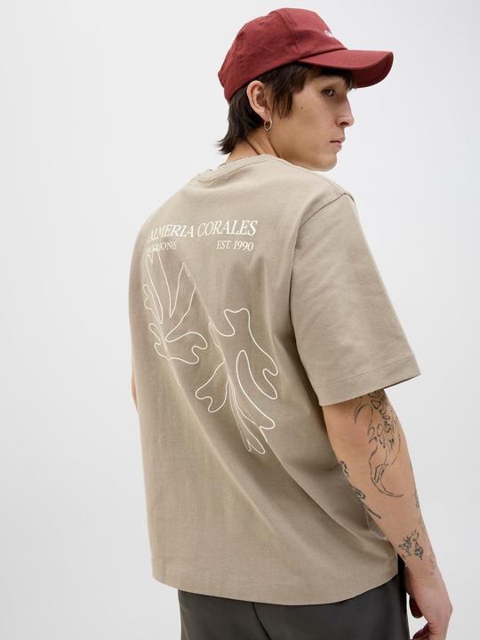 Actual product image Jack & Jones Gedruckt Rundhalsausschnitt T-shirt T-shirt (XL)