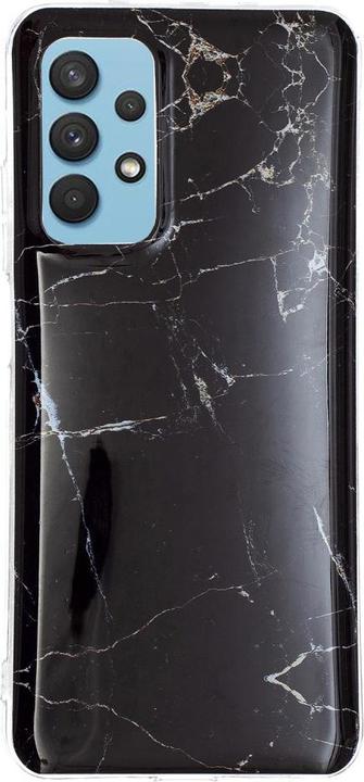 Immagine prodotto Cover-Discount Galaxy A32 5G - Custodia in gomma morbida in silicone nero Marble (Samsung Galaxy A32 5G)