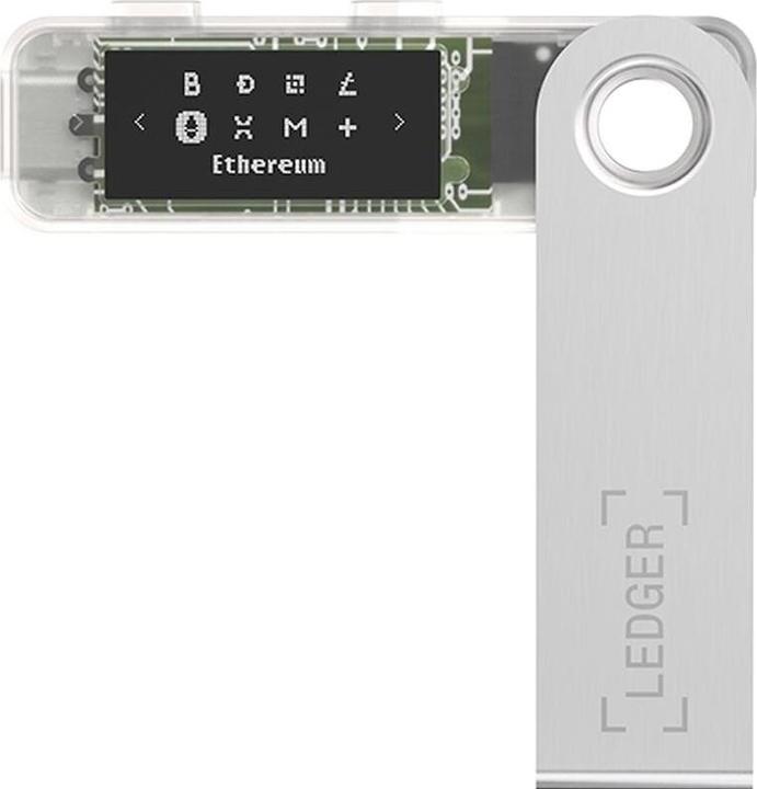 Produktbild Ledger Nano S Plus - Transparent (Litecoin, Ethereum Classic, Dogecoin, Bitcoin, Dash)