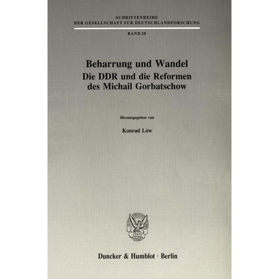Beharrung und Wandel., Fachbücher von Konrad Löw